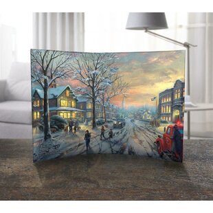 Thomas Kinkade Large Christmas Paintings | Wayfair